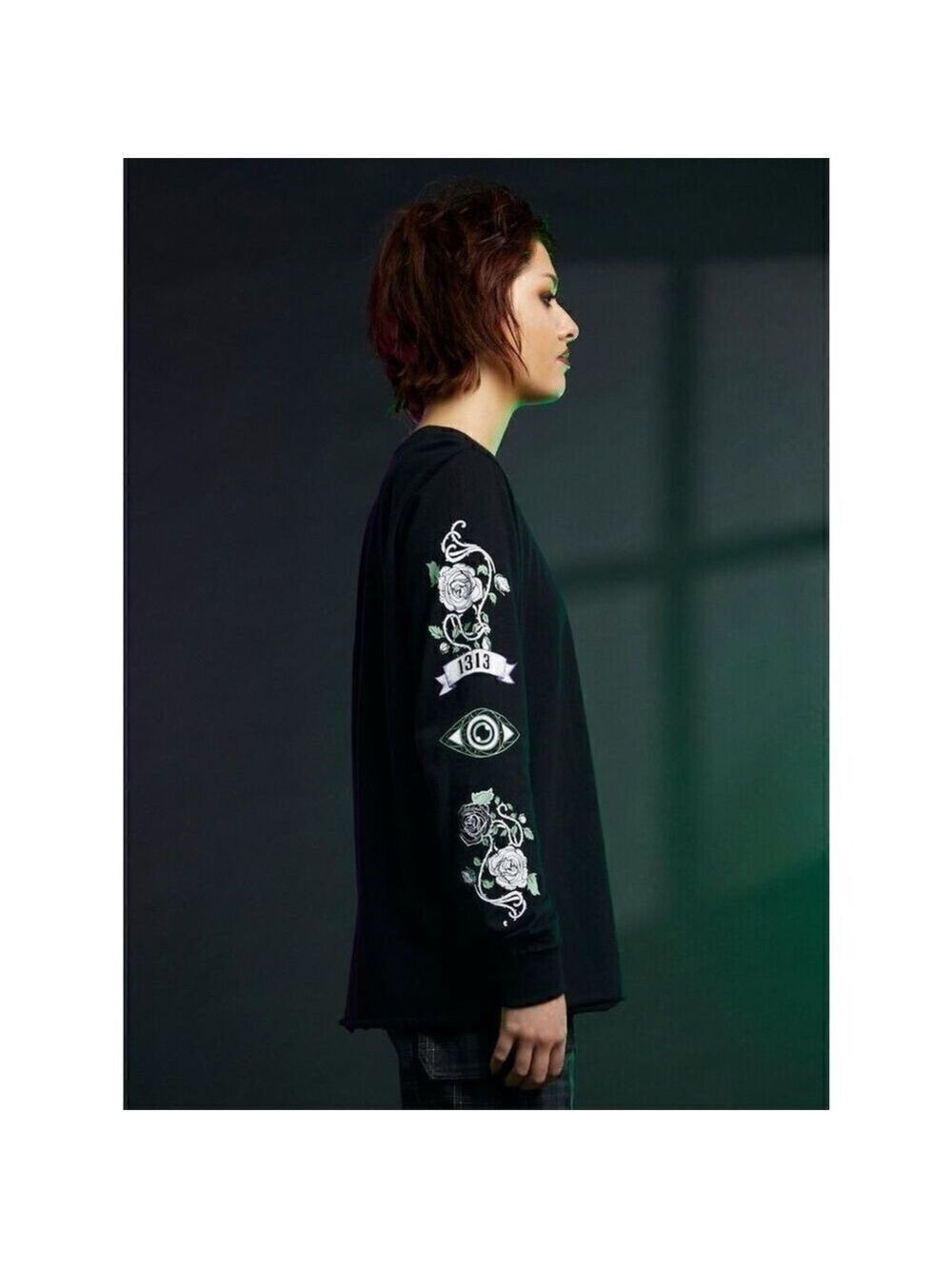 Her Universe Disney The Haunted Mansion Madame Leota Symbols Girls Long-Sleeve T - Picture 9 of 11